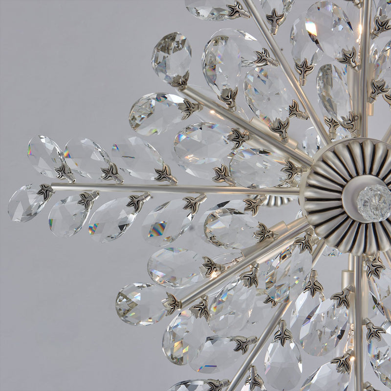 Alloro 6-Light Chandelier in Pewter