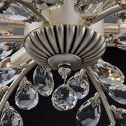 Alloro 6-Light Chandelier in Pewter