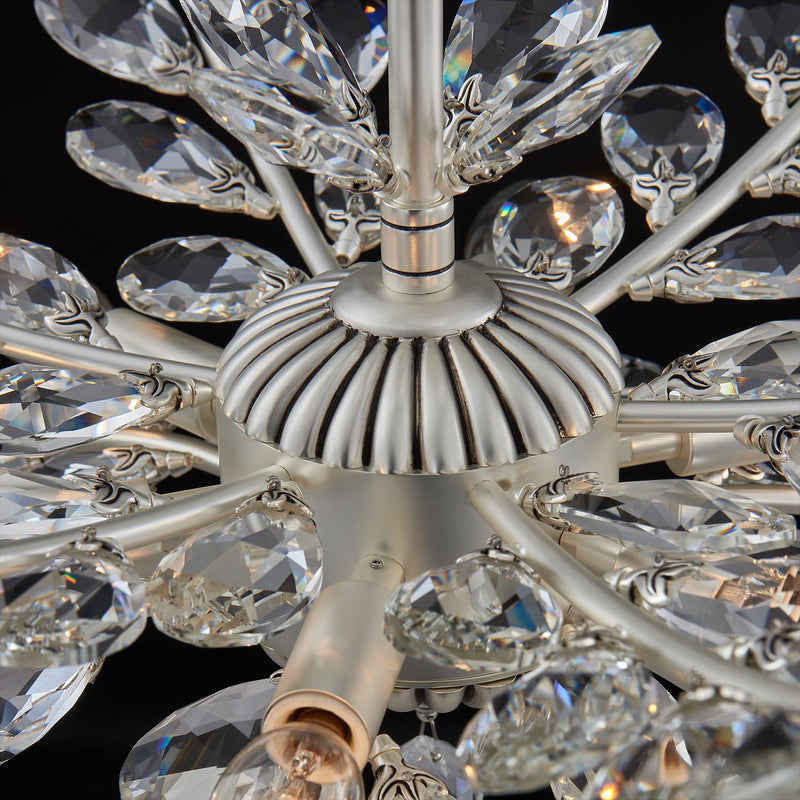 Alloro 6-Light Chandelier in Pewter