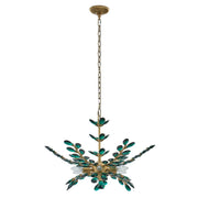 Alloro 6-Light Chandelier in True Brass