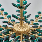 Alloro 8-Light Chandelier in True Brass
