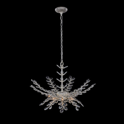 Alloro 8-Light Chandelier in Pewter