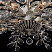 Alloro 8-Light Chandelier in Pewter