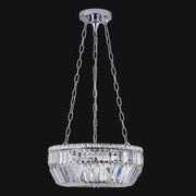 Circolare 5-Light Chandelier in Polished Chrome