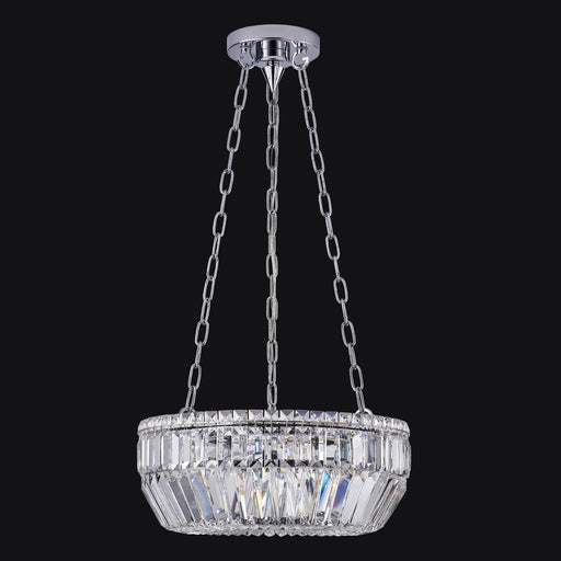 Circolare 5-Light Chandelier in Polished Chrome