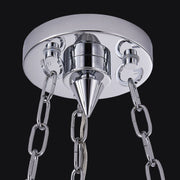 Circolare 5-Light Chandelier in Polished Chrome