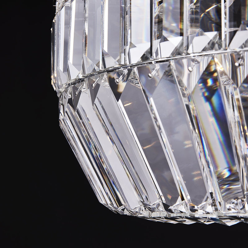 Circolare 5-Light Chandelier in Polished Chrome