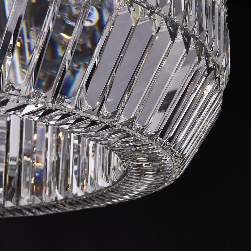 Circolare 12-Light Chandelier in Polished Chrome