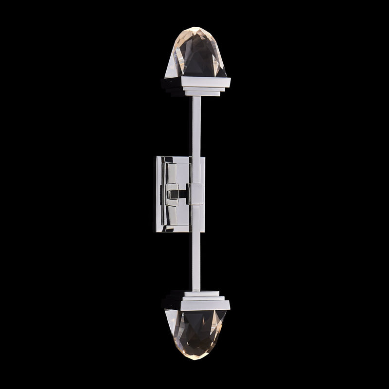Taglio LED Wall Sconce in Polished Silver