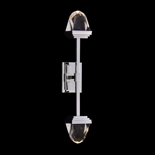 Taglio LED Wall Sconce in Polished Silver