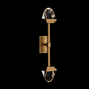 Taglio LED Wall Sconce in True Brass