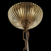 Tinta 8-Light Chandelier in Winter Brass