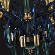 Tinta 8-Light Chandelier in Winter Brass