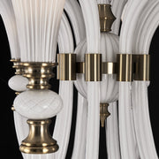 Bianca 16-Light Chandelier in Winter Brass