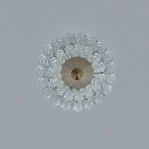 Allungato LED Mini Pendant in True Brass