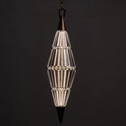 Allungato LED Mini Pendant in True Brass