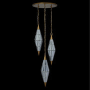 Allungato 24" LED Pendant in True Brass
