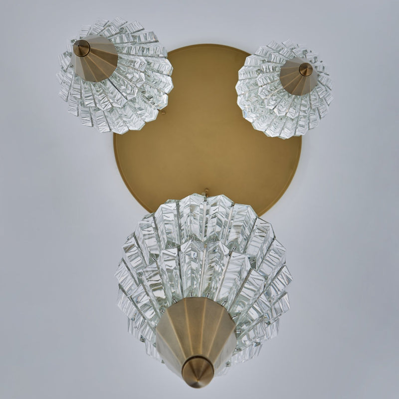 Allungato 24" LED Pendant in True Brass