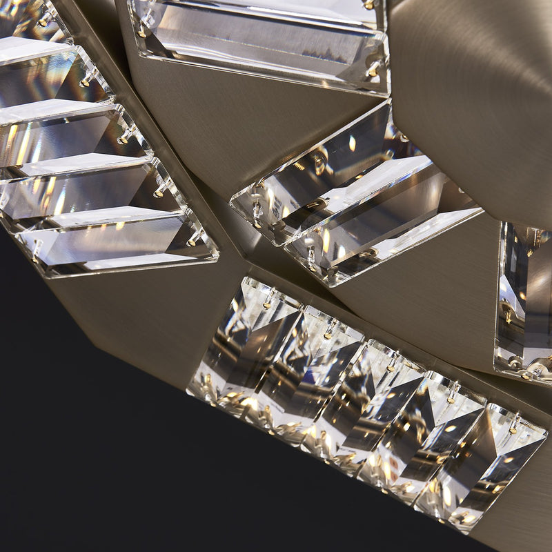 Tempo 20" LED Pendant in Winter Brass
