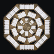 Tempo 28" LED Pendant in Winter Brass