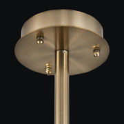 Tempo 28" LED Pendant in Winter Brass