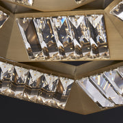 Tempo 28" LED Pendant in Winter Brass