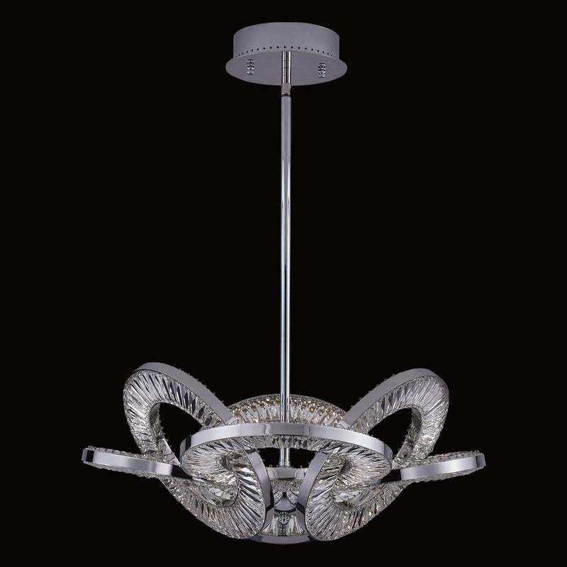 Rotondo LED Pendant in Polished Chrome