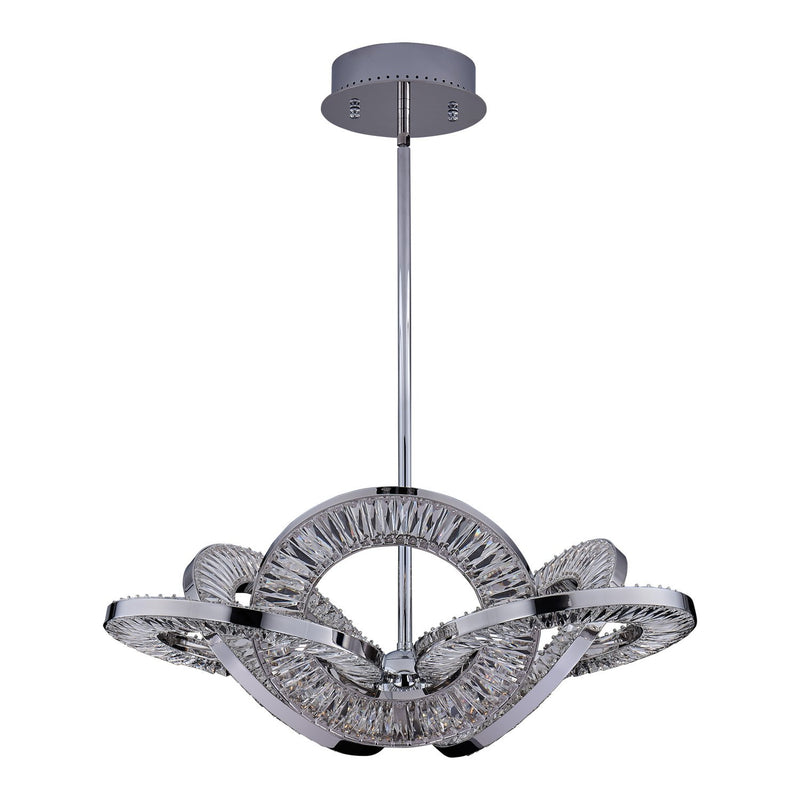 Rotondo LED Pendant in Polished Chrome