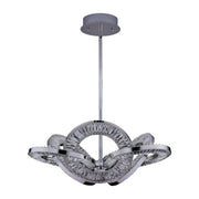 Rotondo LED Pendant in Polished Chrome