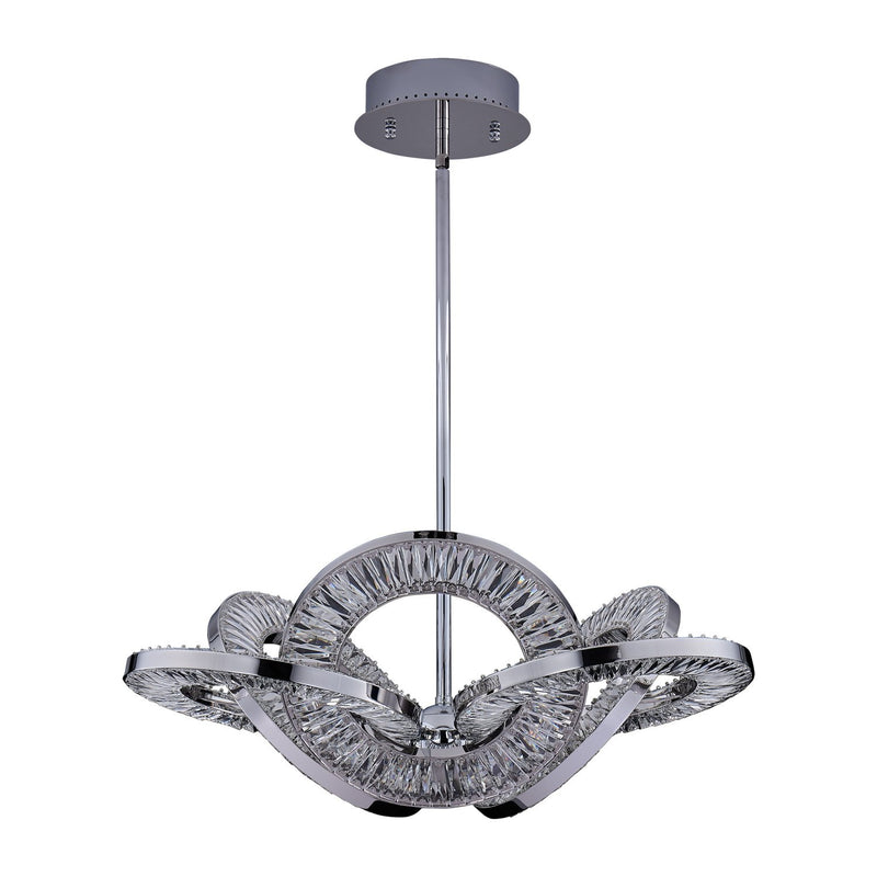 Rotondo LED Pendant in Polished Chrome