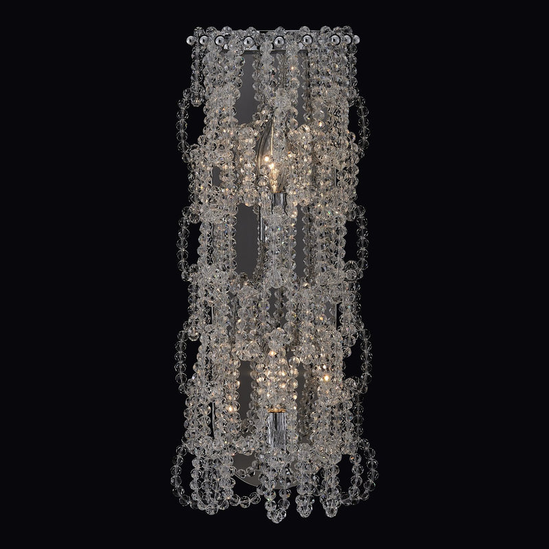 Loop 2-Light Wall Sconce in Polished Chrome