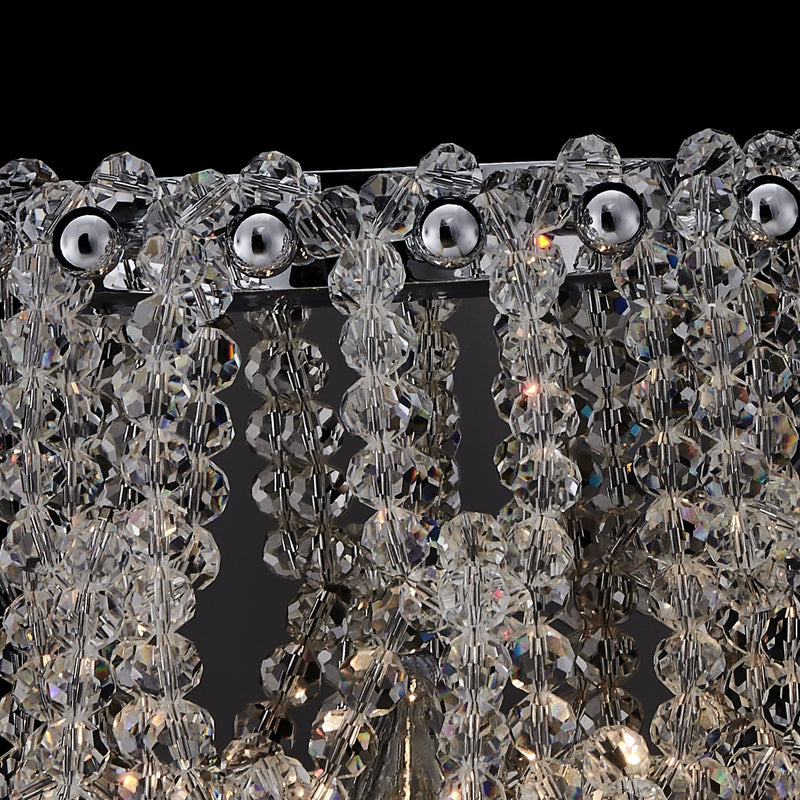 Loop 2-Light Wall Sconce in Polished Chrome