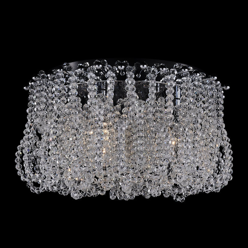 Loop 3-Light Flush Mount in Polished Chrome