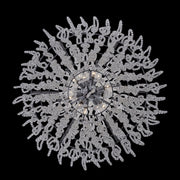 Loop 21-Light Chandelier in Polished Chrome