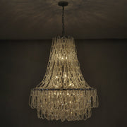 Loop 21-Light Chandelier in Polished Chrome