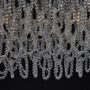 Loop 9-Light Linear Pendant in Polished Chrome