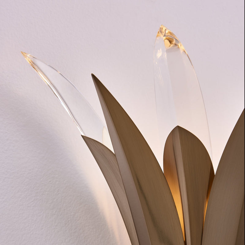 Roche 3-Light LED Wall Sconce in Winter Brass