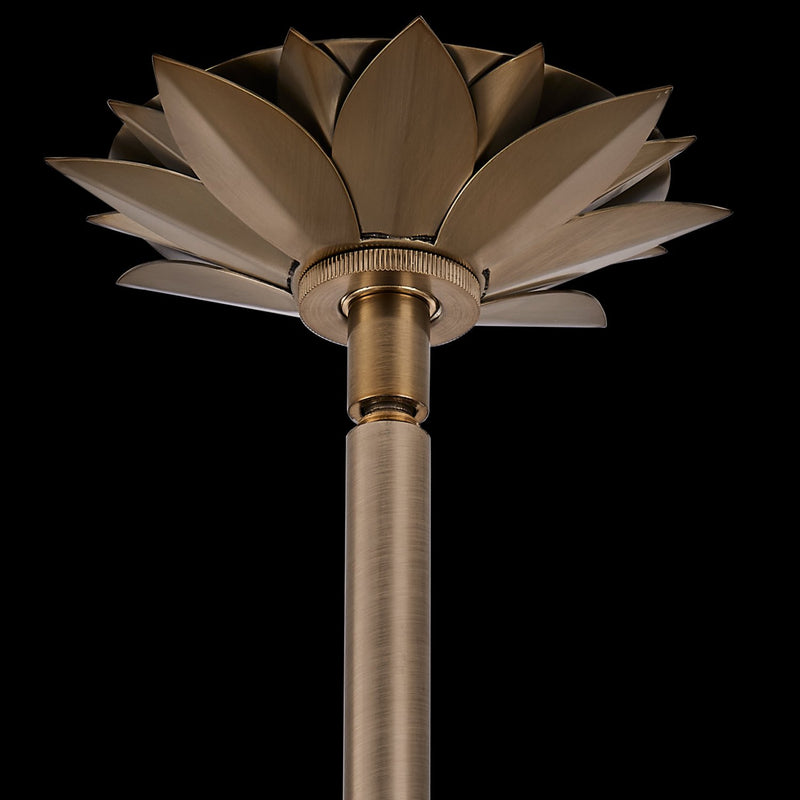 Roche 3-Light LED Pendant in Winter Brass