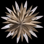 Roche 9-Light LED Chandelier in Winter Brass