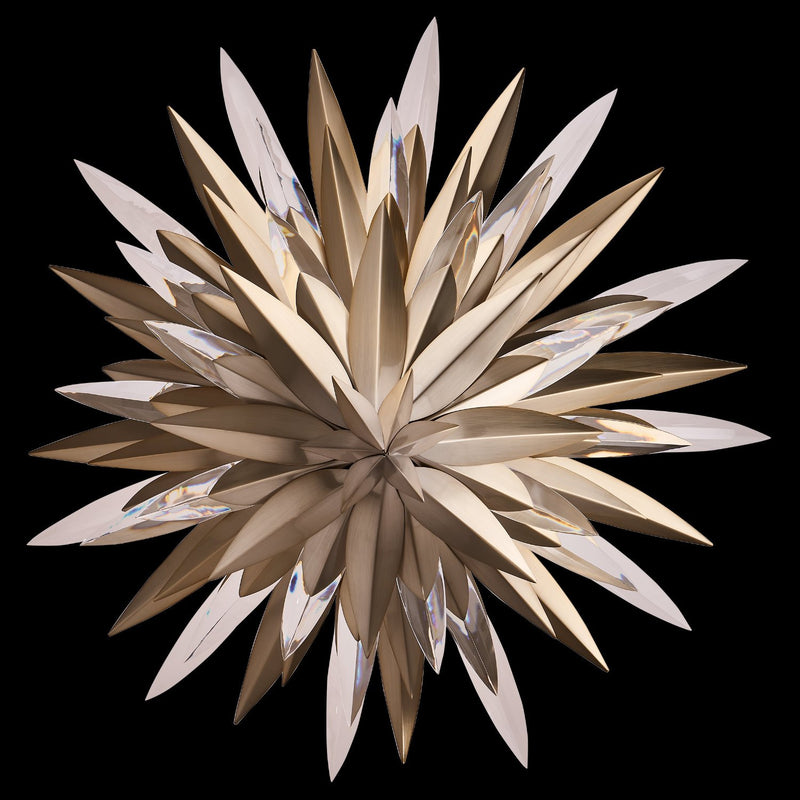 Roche 15-Light LED Chandelier in Winter Brass