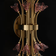 Bella 2-Light Wall Sconce in Antique Brass