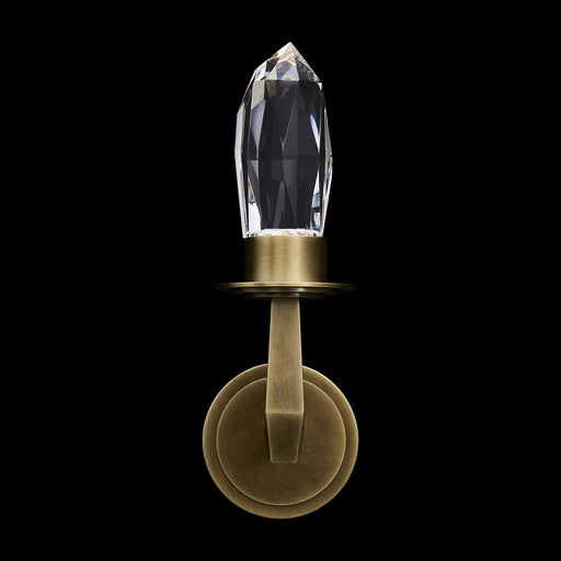 Misto Small LED Wall Sconce in Satin Brass
