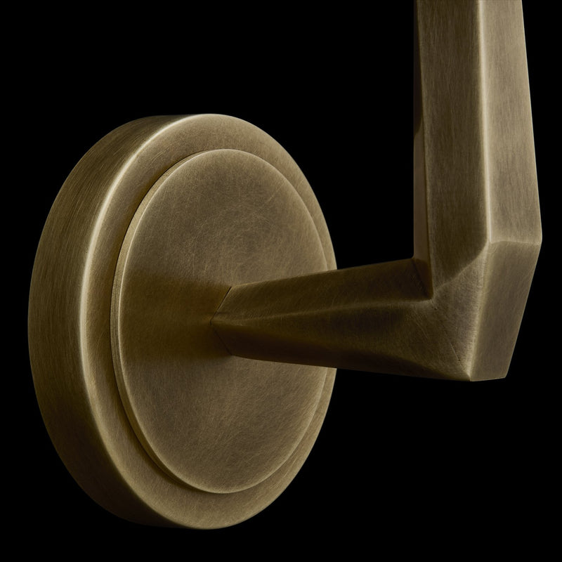Misto Small LED Wall Sconce in Satin Brass