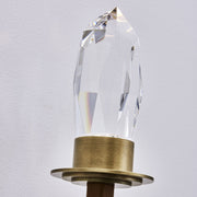 Misto Tall LED Wall Sconce in Satin Brass