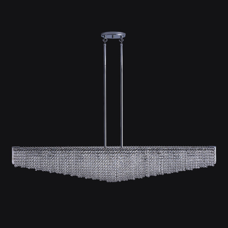 Durant 11-Light Linear Pendant in Polished Chrome