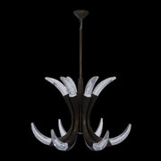 Corna 39" LED Chandelier in Vintage Bronze