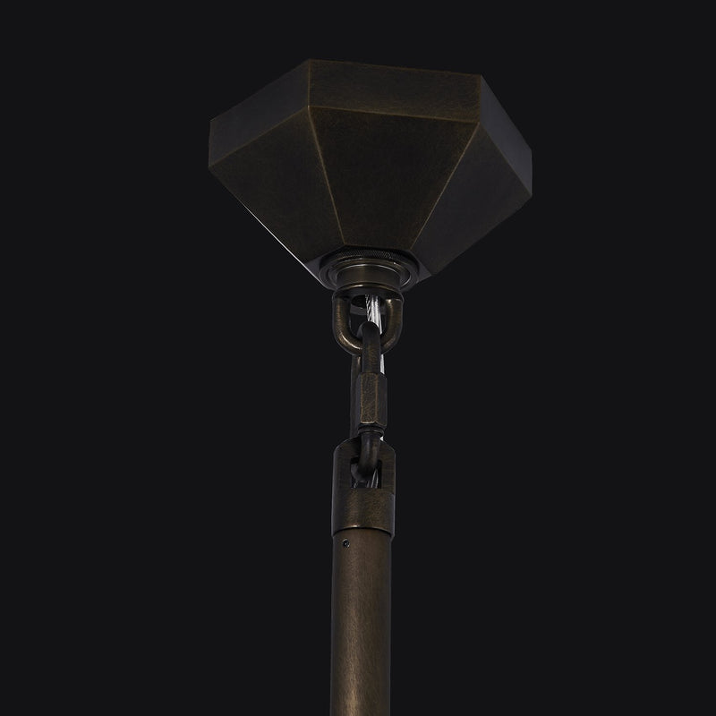 Corna 48" LED Chandelier in Vintage Bronze