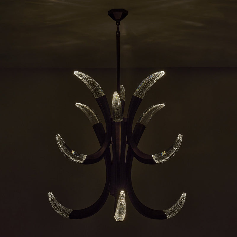 Corna 48" LED Chandelier in Vintage Bronze
