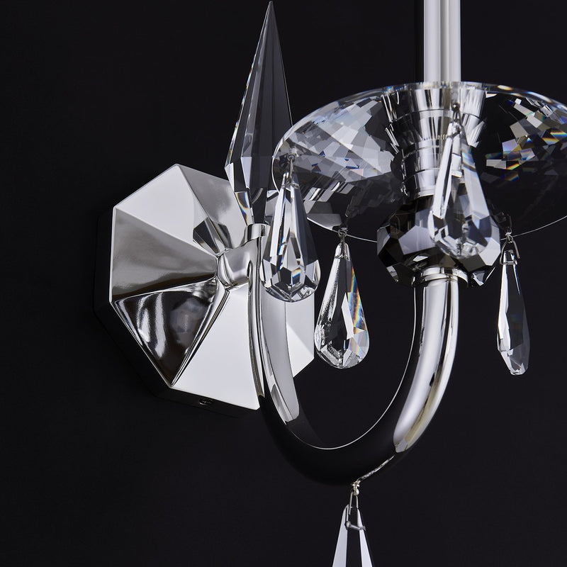 Passo Wall Sconce in Polished Silver