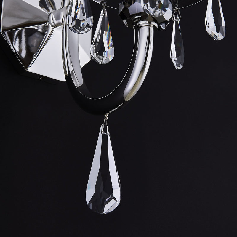 Passo Wall Sconce in Polished Silver